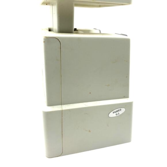 Vintage SSH 10 LB Analog Spring Kitchen Scale Off White/Blue Plastic Countertop - Picture 2 of 5